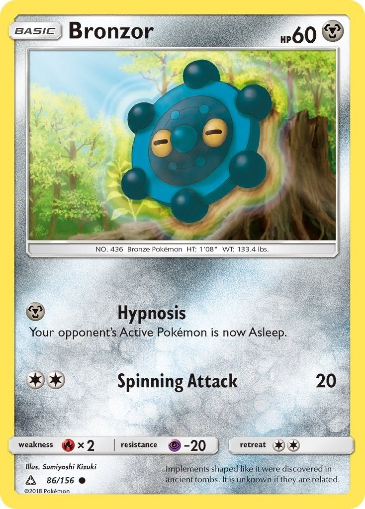 Image for Bronzor (SM - Ultra Prism) (86/156) - Pokemon