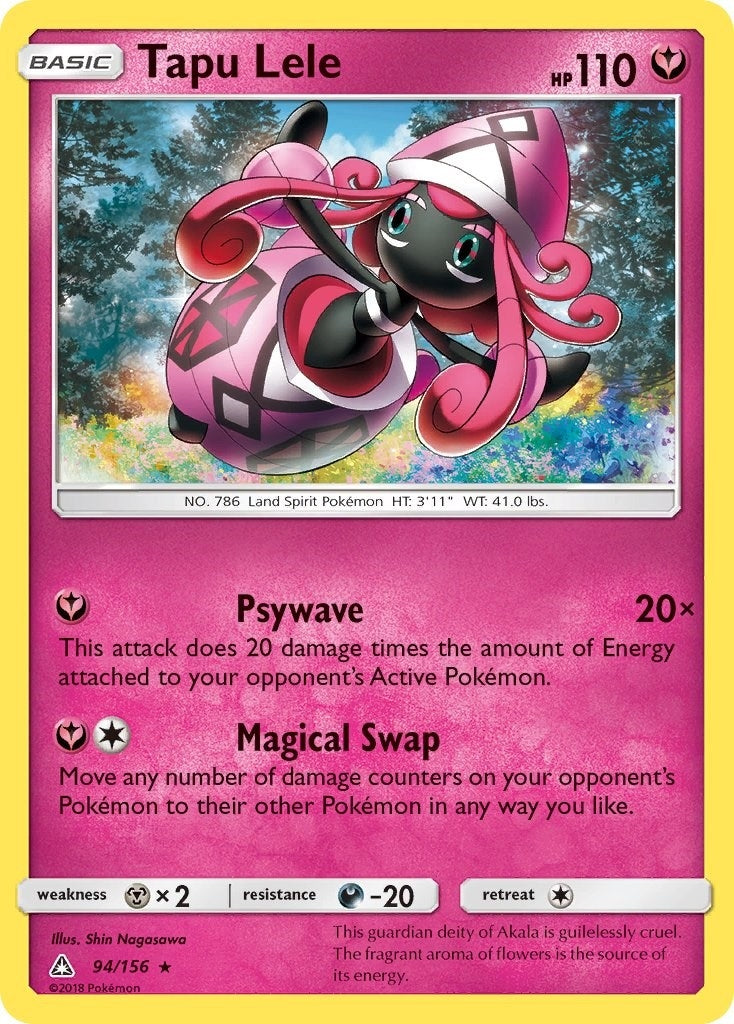 Image for Tapu Lele (SM - Ultra Prism) (94/156) - Pokemon