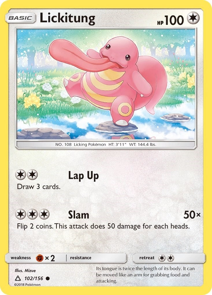 Image for Lickitung (SM - Ultra Prism) (102/156) - Pokemon