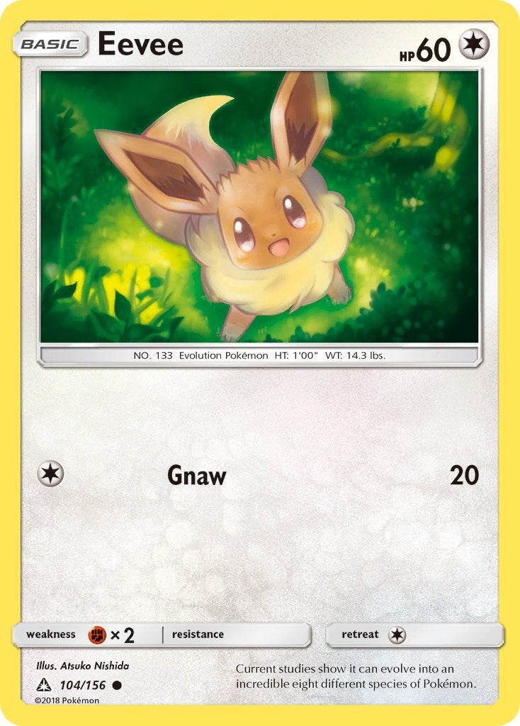 Image for Eevee (104) (SM - Ultra Prism) (104/156) - Pokemon