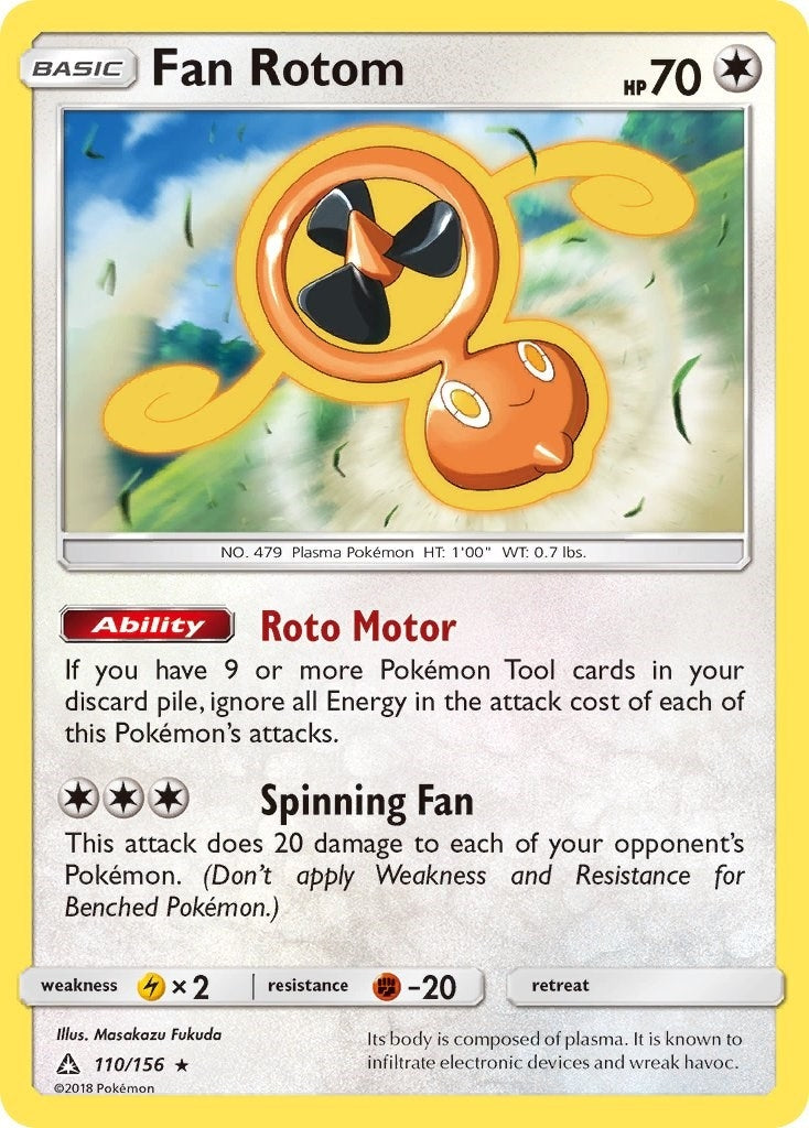 Image for Fan Rotom (SM - Ultra Prism) (110/156) - Pokemon