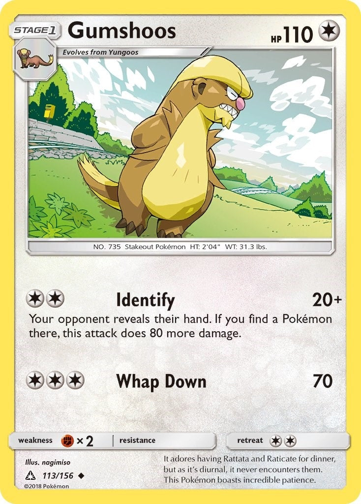 Image for Gumshoos (SM - Ultra Prism) (113/156) - Pokemon