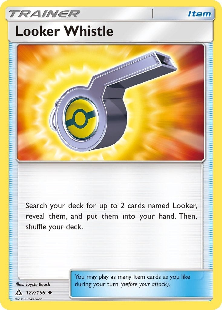 Image for Looker Whistle (SM - Ultra Prism) (127/156) - Pokemon