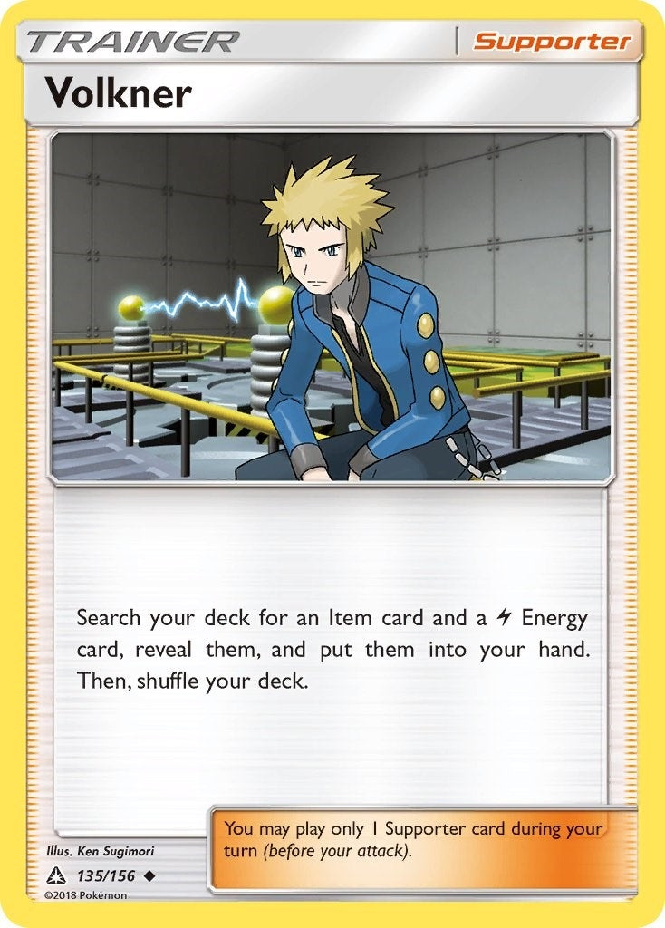 Image for Volkner (SM - Ultra Prism) (135/156) - Pokemon