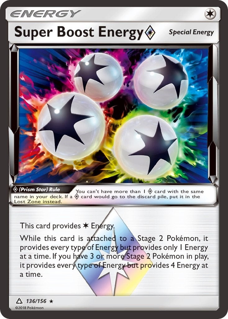 Image for Super Boost Energy Prism Star (SM - Ultra Prism) (136/156) - Pokemon