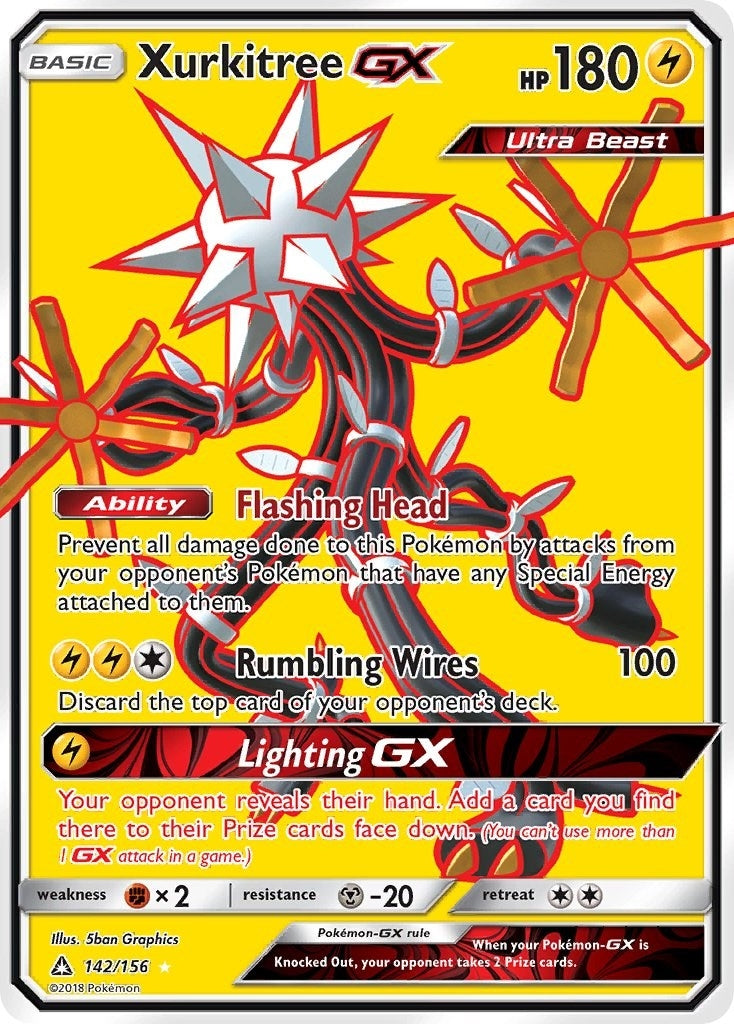 Image for Xurkitree GX (Full Art) (SM - Ultra Prism) (142/156) - Pokemon