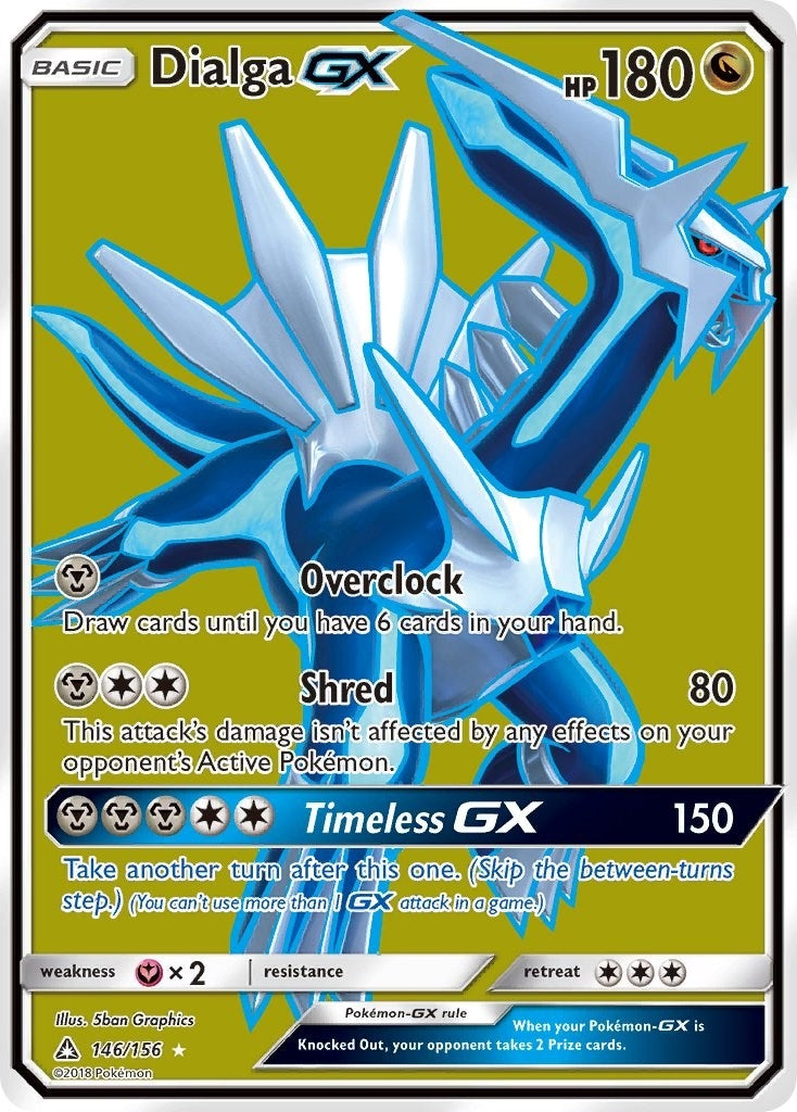 Image for Dialga GX (Full Art) (SM - Ultra Prism) (146/156) - Pokemon