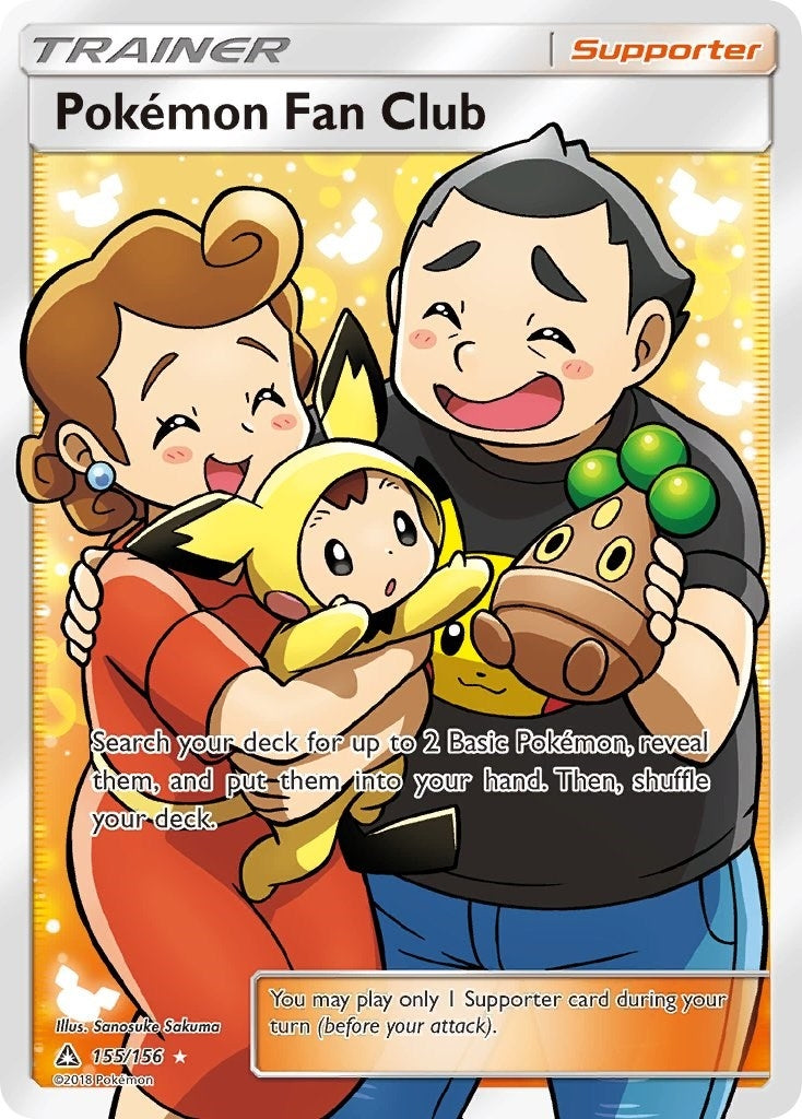 Image for Pokemon Fan Club (Full Art) (SM - Ultra Prism) (155/156) - Pokemon