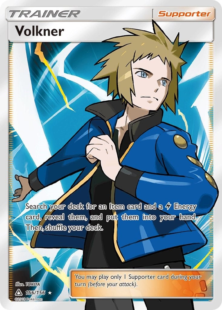 Image for Volkner (Full Art) (SM - Ultra Prism) (156/156) - Pokemon