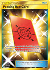 Image for Peeking Red Card (Secret Rare) (SM - Ultra Prism) (169/156) - Pokemon