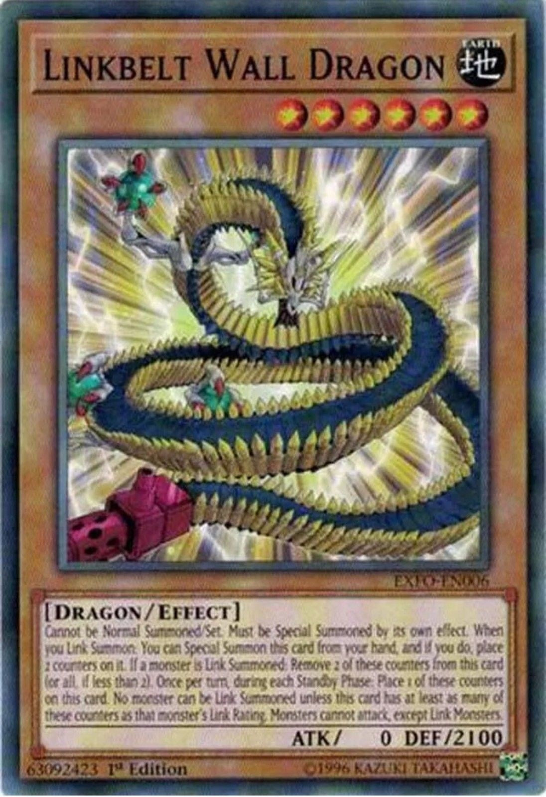 Image for Linkbelt Wall Dragon (Extreme Force) (EXFO-EN006) - YuGiOh