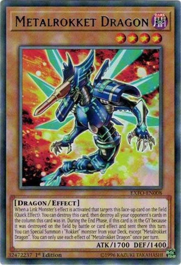 Image for Metalrokket Dragon (Extreme Force) (EXFO-EN008) - YuGiOh