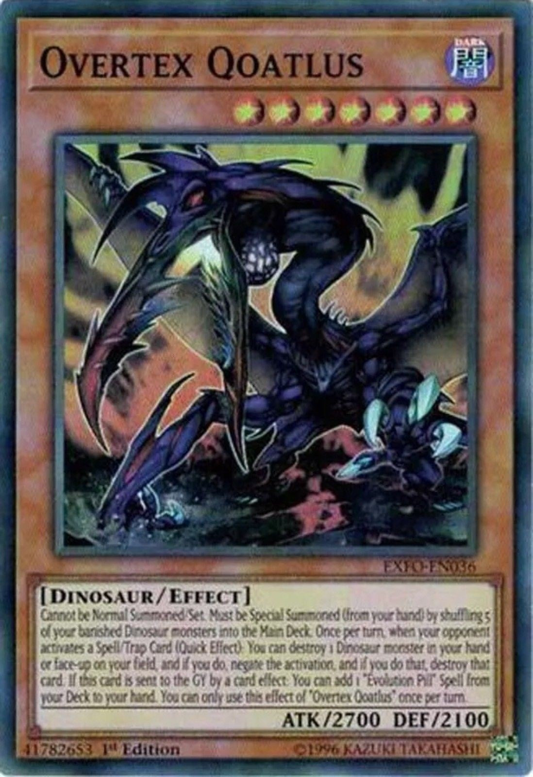 Image for Overtex Qoatlus (Extreme Force) (EXFO-EN036) - YuGiOh