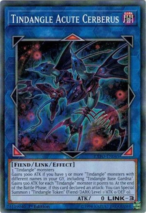 Image for Tindangle Acute Cerberus (Extreme Force) (EXFO-EN045) - YuGiOh