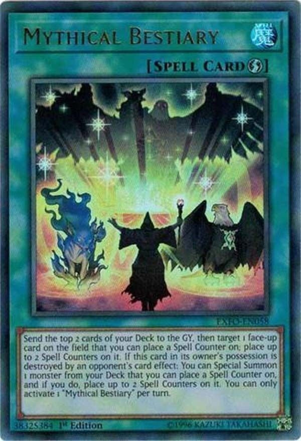 Image for Mythical Bestiary (Extreme Force) (EXFO-EN058) - YuGiOh