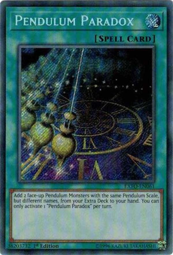 Image for Pendulum Paradox (Extreme Force) (EXFO-EN061) - YuGiOh