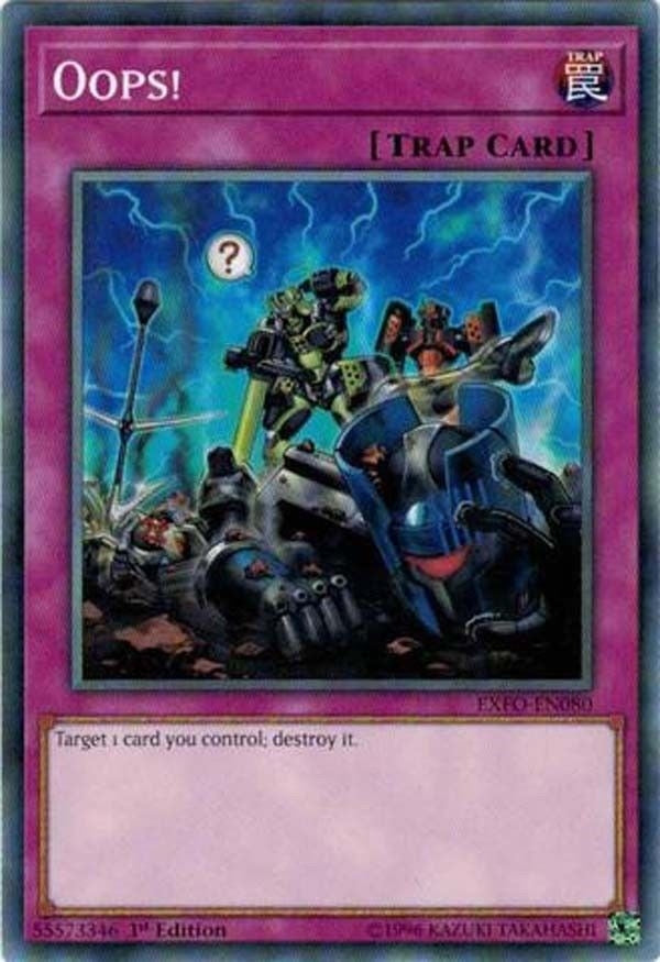 Image for Oops! (Extreme Force) (EXFO-EN080) - YuGiOh