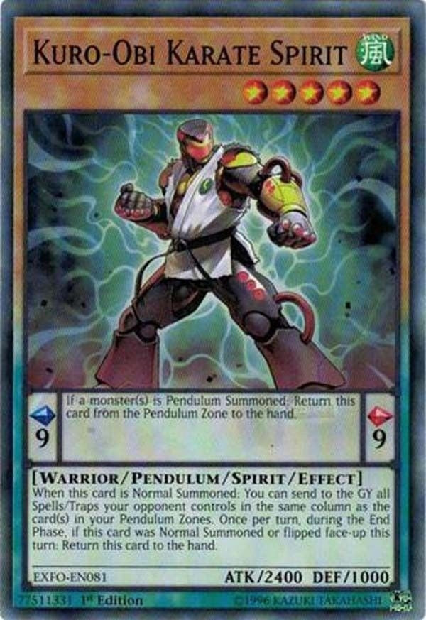 Image for Kuro-Obi Karate Spirit (Extreme Force) (EXFO-EN081) - YuGiOh