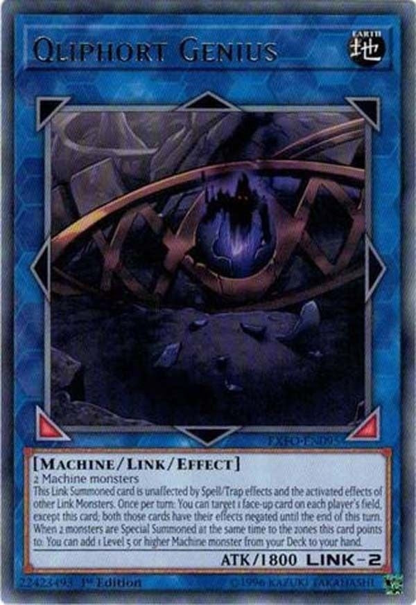 Image for Qliphort Genius (Extreme Force) (EXFO-EN095) - YuGiOh
