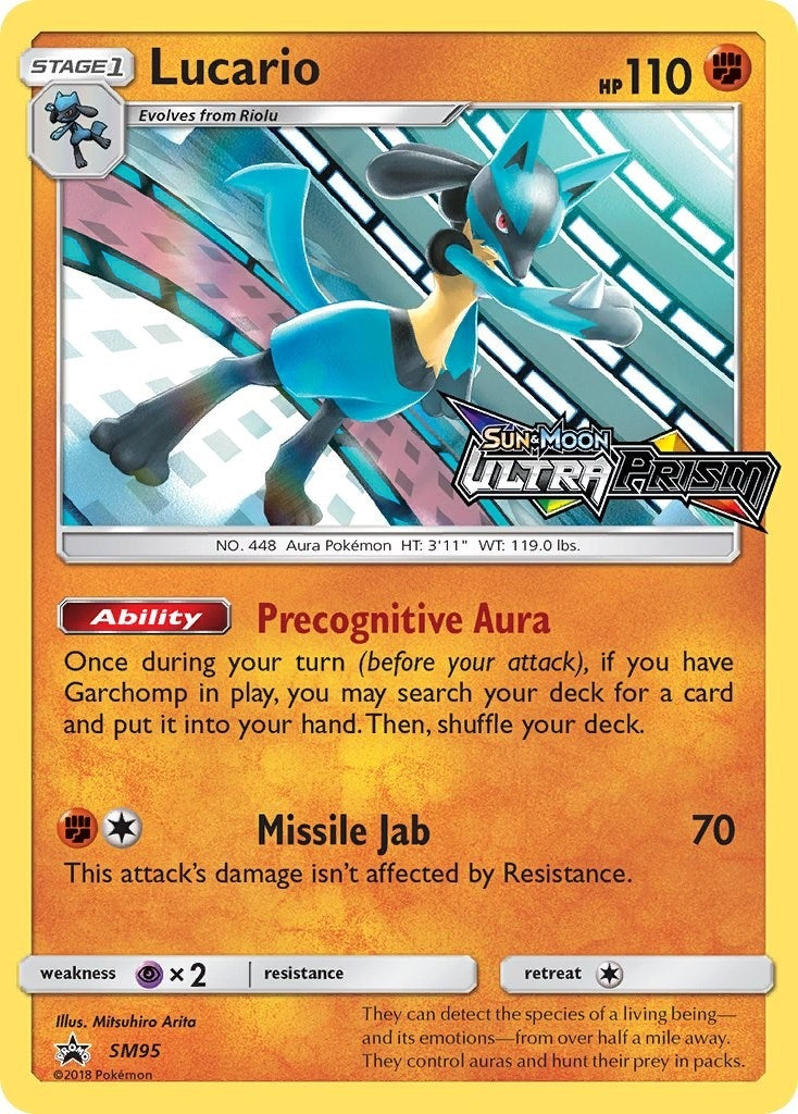 Image for Lucario - SM95 (Prerelease) (SM Promos) (SM95) - Pokemon