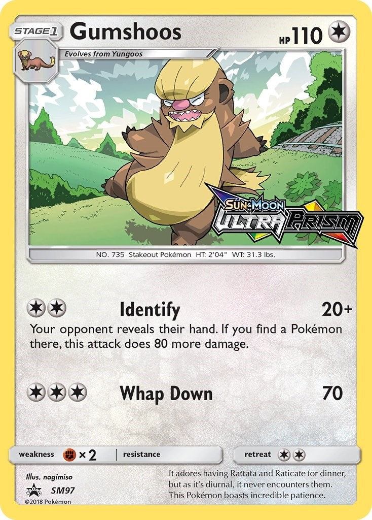 Image for Gumshoos - SM97 (Prerelease) (SM Promos) (SM97) - Pokemon