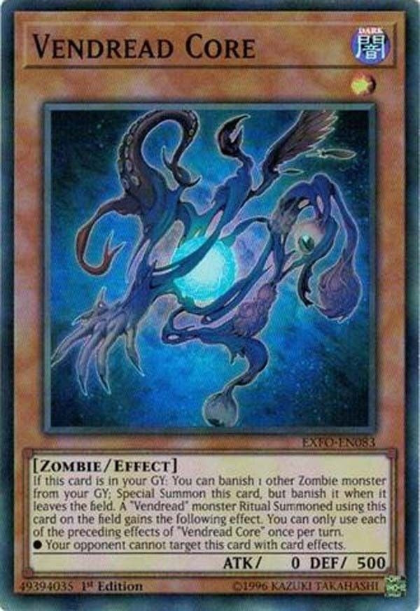 Image for Vendread Core (Extreme Force) (EXFO-EN083) - YuGiOh