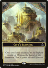 Image for City's Blessing // Elemental Double-Sided Token (FNM Promos) (2) - Magic: The Gathering