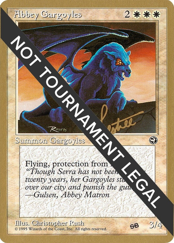 Image for Abbey Gargoyles - 1996 Bertrand Lestree (HML) (SB) (World Championship Decks) - Magic: The Gathering