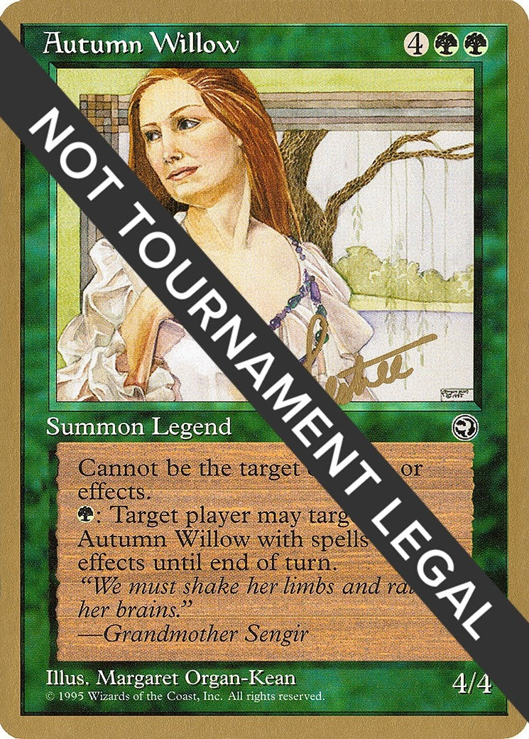 Image for Autumn Willow - 1996 Bertrand Lestree (HML) (World Championship Decks) - Magic: The Gathering