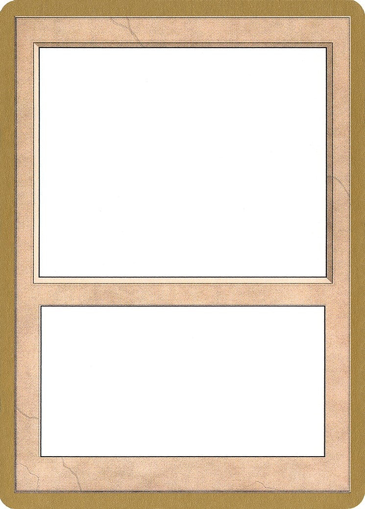 Image for 1996 World Championship Blank Card (World Championship Decks) - Magic: The Gathering