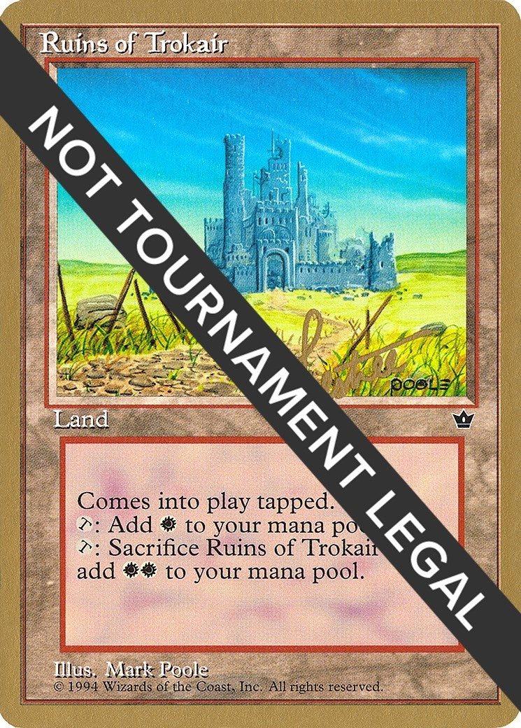 Image for Ruins of Trokair - 1996 Bertrand Lestree (FEM) (World Championship Decks) - Magic: The Gathering