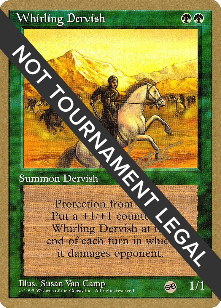 Image for Whirling Dervish - 1996 Bertrand Lestree (4ED) (SB) (World Championship Decks) - Magic: The Gathering