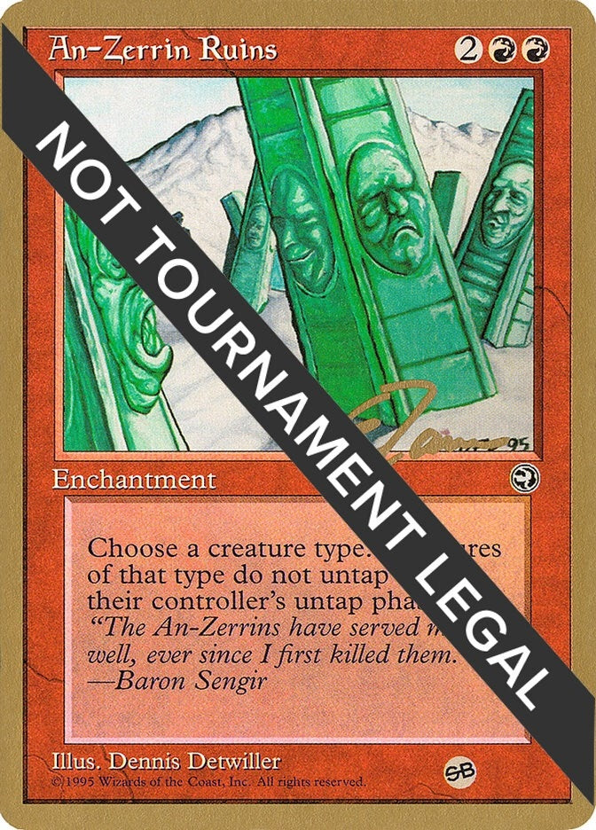 Image for An-Zerrin Ruins - 1996 Eric Tam (HML) (SB) (World Championship Decks) - Magic: The Gathering