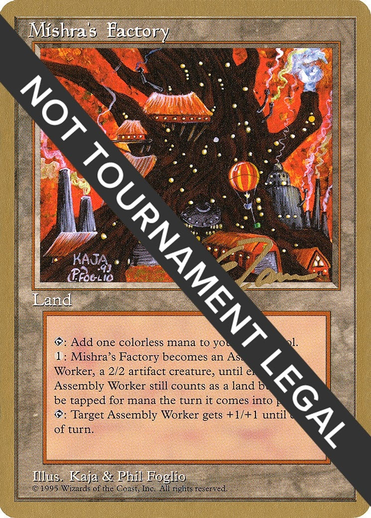 Image for Mishra's Factory - 1996 Eric Tam (4ED) (World Championship Decks) - Magic: The Gathering