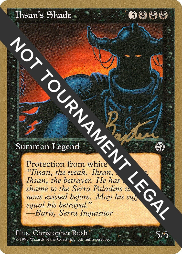 Image for Ihsan's Shade - 1996 George Baxter (HML) (World Championship Decks) - Magic: The Gathering