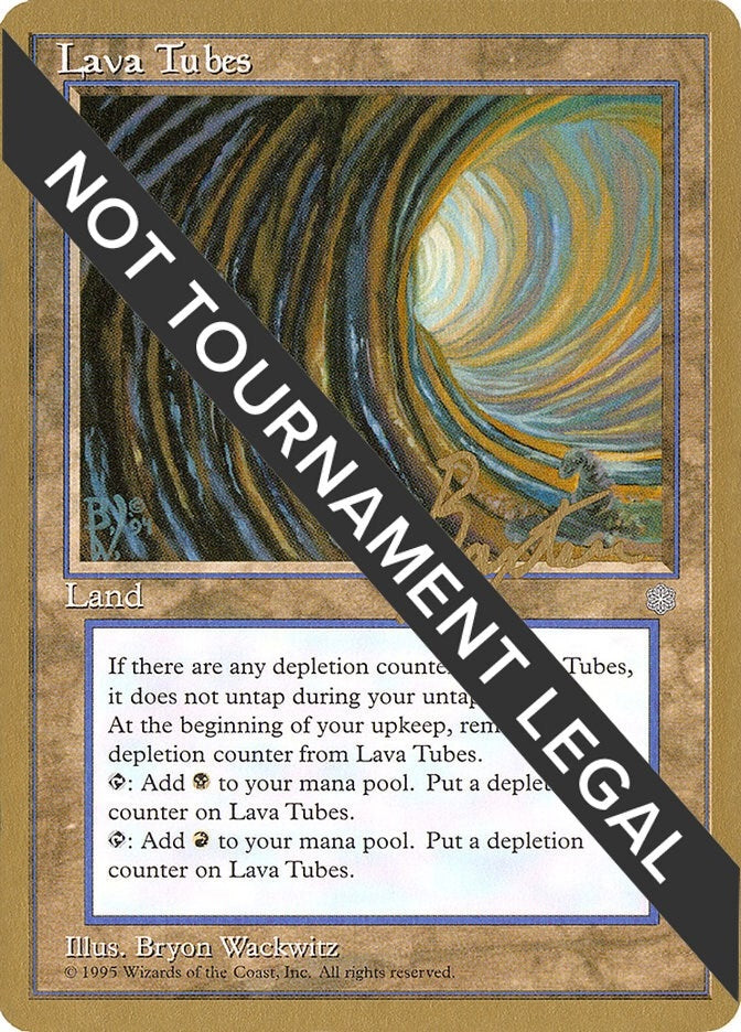 Image for Lava Tubes - 1996 George Baxter (ICE) (World Championship Decks) - Magic: The Gathering