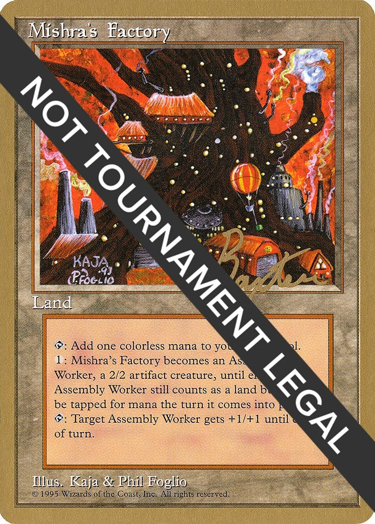 Image for Mishra's Factory - 1996 George Baxter (4ED) (World Championship Decks) - Magic: The Gathering