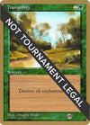 Image for Tranquility - 1996 George Baxter (4ED) (SB) (World Championship Decks) - Magic: The Gathering