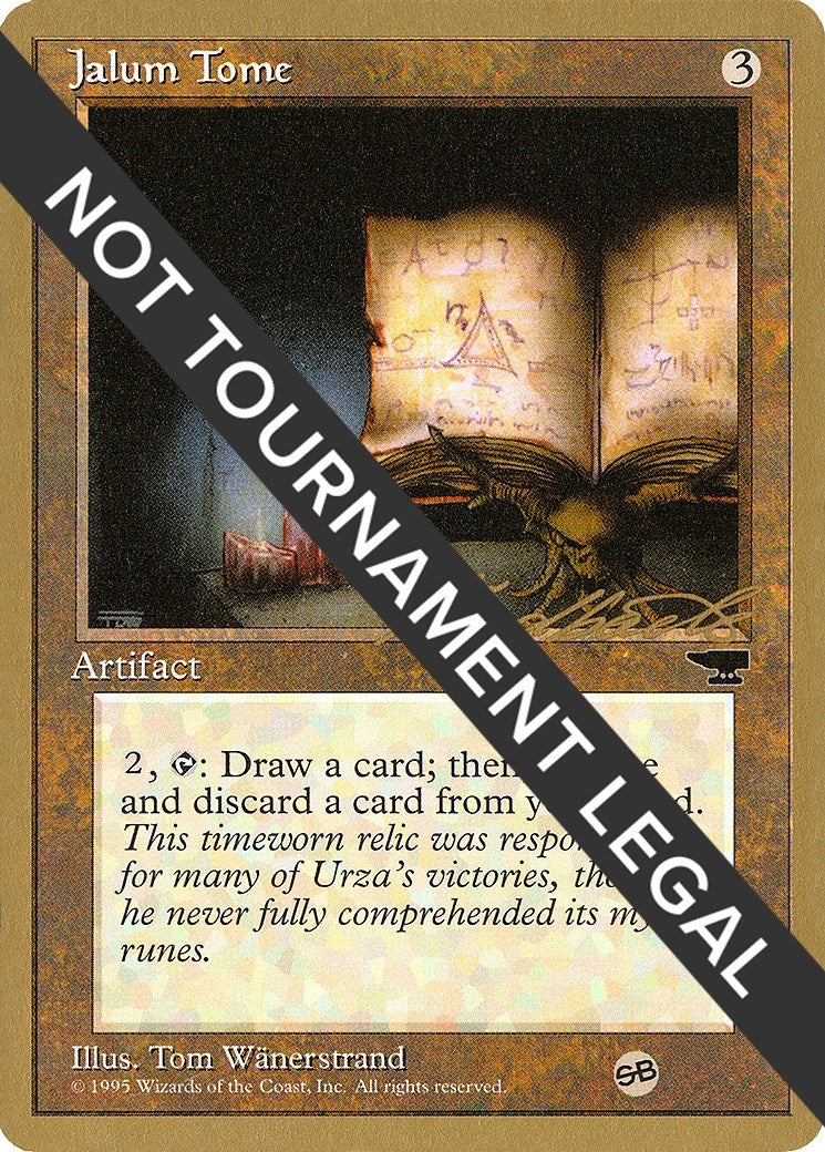 Image for Jalum Tome - 1996 Leon Lindback (CHR) (SB) (World Championship Decks) - Magic: The Gathering
