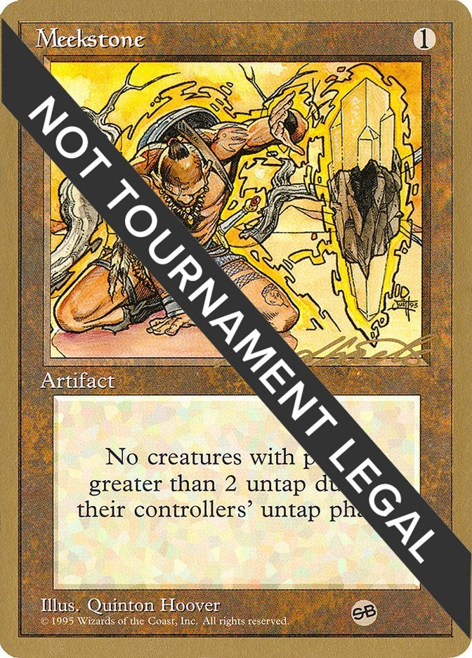 Image for Meekstone - 1996 Leon Lindback (4ED) (SB) (World Championship Decks) - Magic: The Gathering