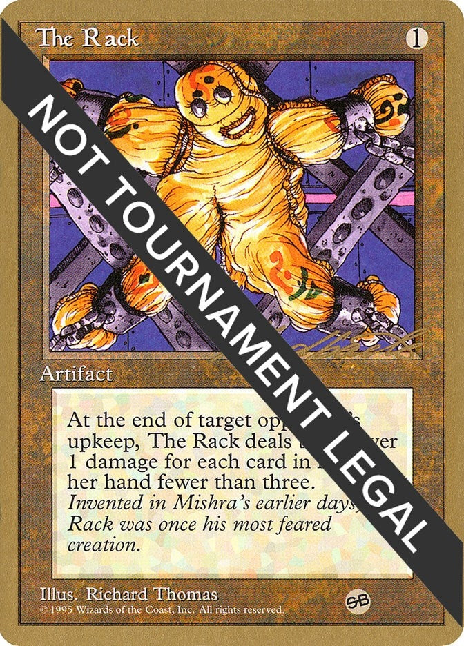 Image for The Rack - 1996 Leon Lindback (4ED) (SB) (World Championship Decks) - Magic: The Gathering