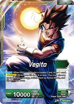 Image for Vegito // Going All In, SSB Vegito (Cross Worlds) (BT3-055) - Dragon Ball Super: Masters