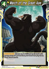 Image for March of the Great Ape (Cross Worlds) (BT3-106) - Dragon Ball Super: Masters