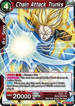 Image for Chain Attack Trunks (Cross Worlds) (SD2-05) - Dragon Ball Super: Masters