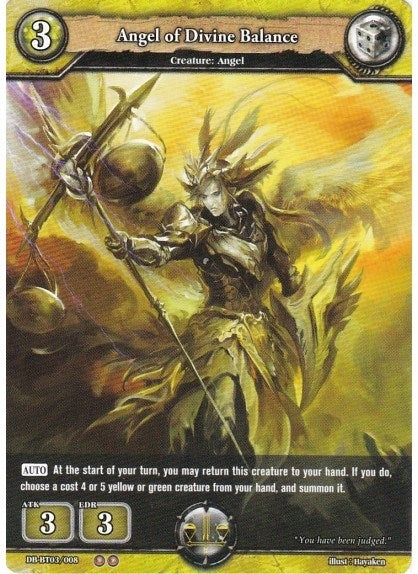 Image for Angel of Divine Balance (Gears of Apocalypse) (DB-BT03/008) - Dragoborne