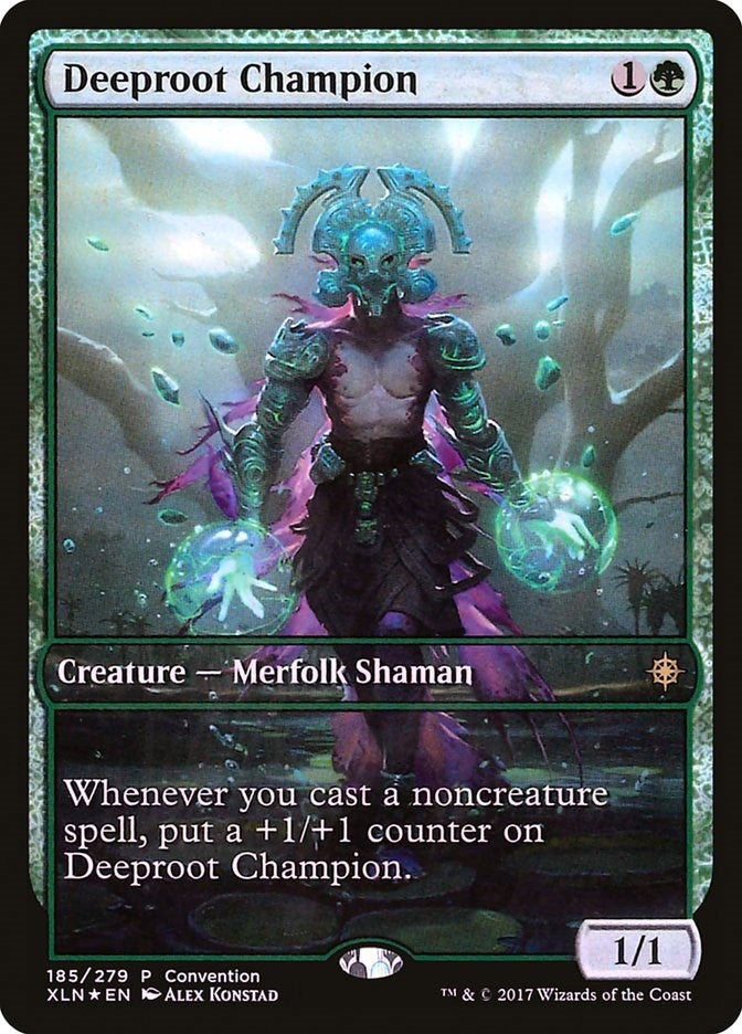 Image for Deeproot Champion (2018 Convention Exclusive) (Media Promos) (185) - Magic: The Gathering