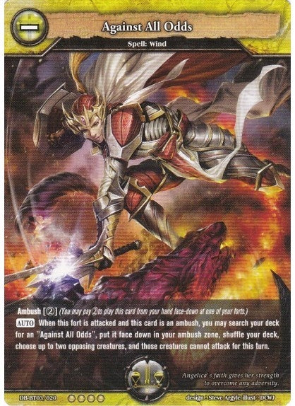 Image for Against All Odds (Gears of Apocalypse) (DB-BT03/020) - Dragoborne