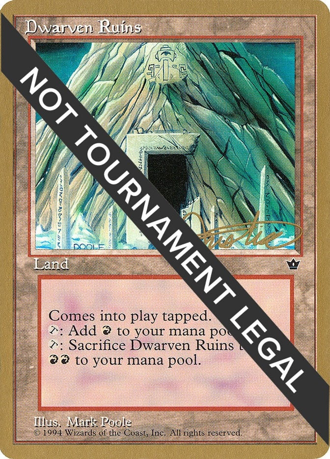 Image for Dwarven Ruins - 1996 Mark Justice (FEM) (World Championship Decks) - Magic: The Gathering