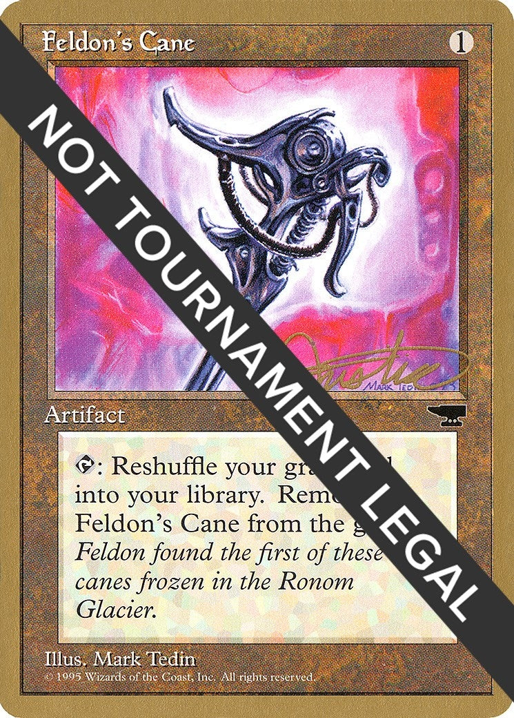 Image for Feldon's Cane - 1996 Mark Justice (CHR) (World Championship Decks) - Magic: The Gathering