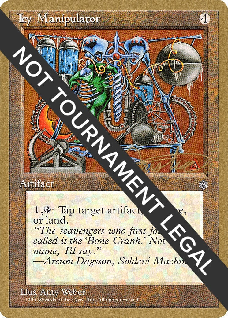 Image for Icy Manipulator - 1996 Mark Justice (ICE) (World Championship Decks) - Magic: The Gathering